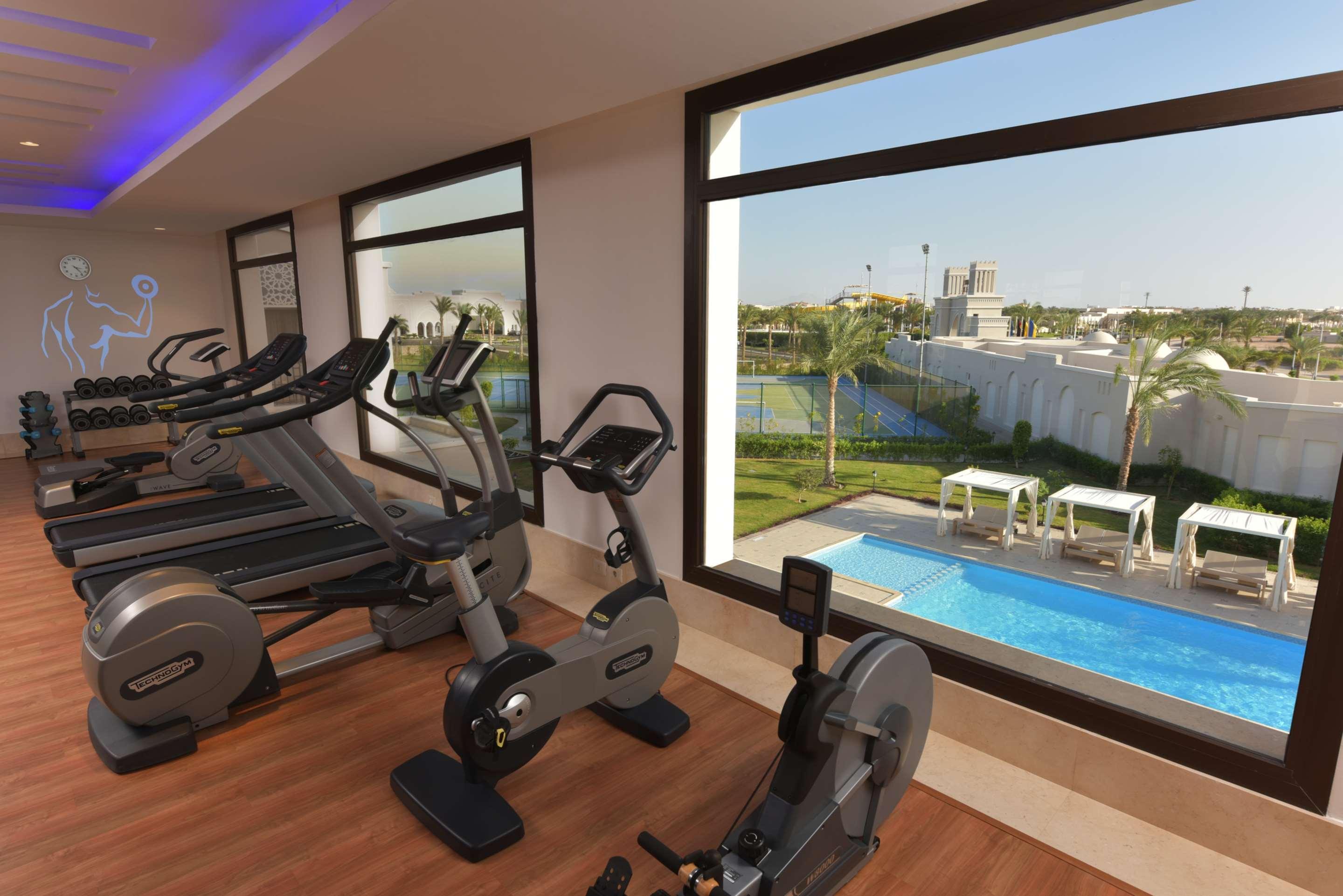 Steigenberger Alcazar Hotel Sharm el-Sheikh Bagian luar foto 3D rendering of a gym